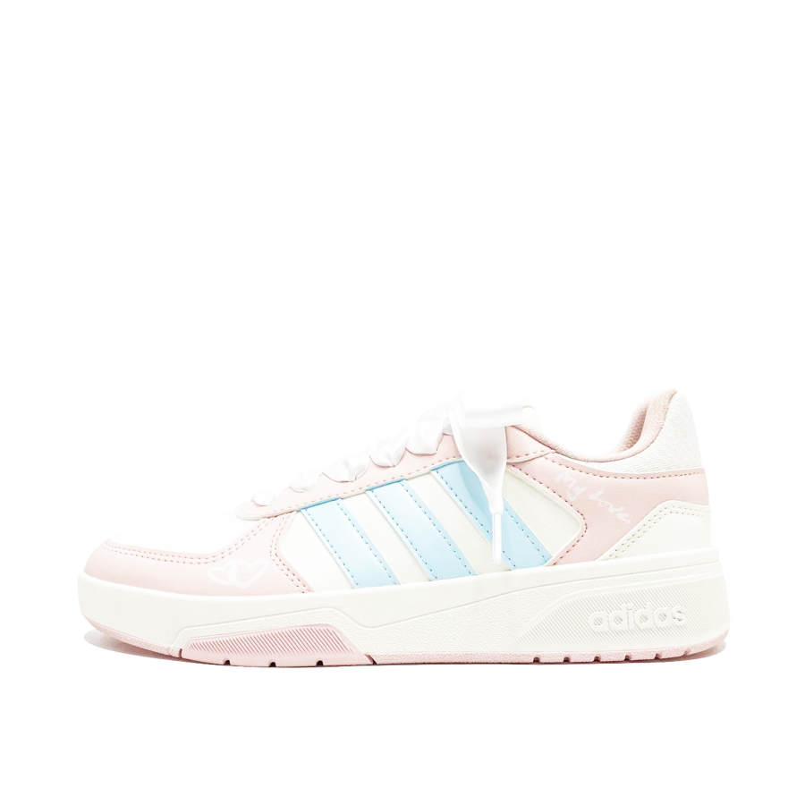 Adidas Adidas COURTBEAT Blue Line Coverage Abrasion Resistant Slip Resistant Wrapping, Wear Resistant And Non Slip Low top