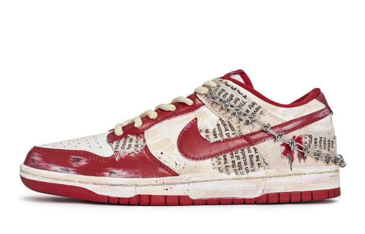 Nike Nike Dunk Low 811 Manufacturing, Used Newspaper Abrasion Resistant Slip Resistant Abrasion Resistant Slip Resistant
