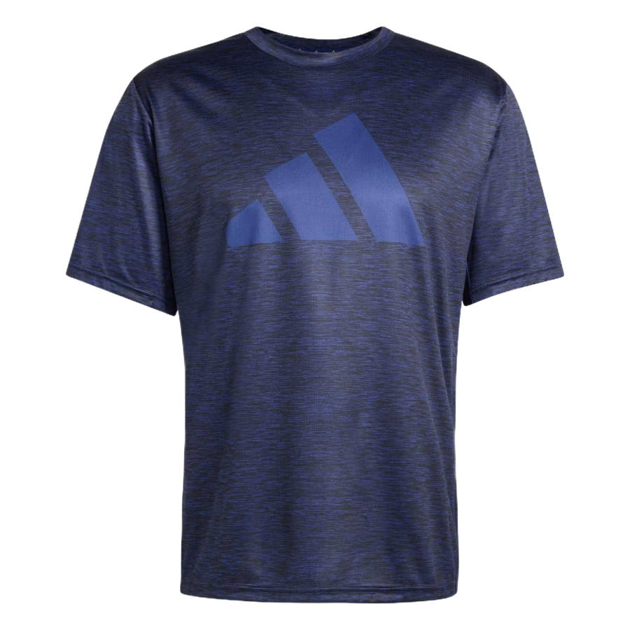 Adidas Adidas T Shirts Men's Legend Ink Metallic/Dark Blue Crew Neck Moderate