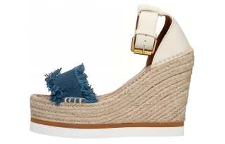 See By Chloe One Strap Sandals Women's Beige