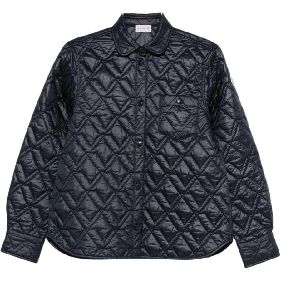 Moncler Moncler quilted pocket overshirt