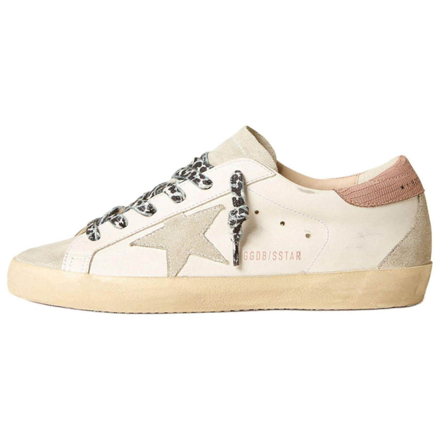 Golden Goose Super Star Low top Skateboard Shoes Women's White