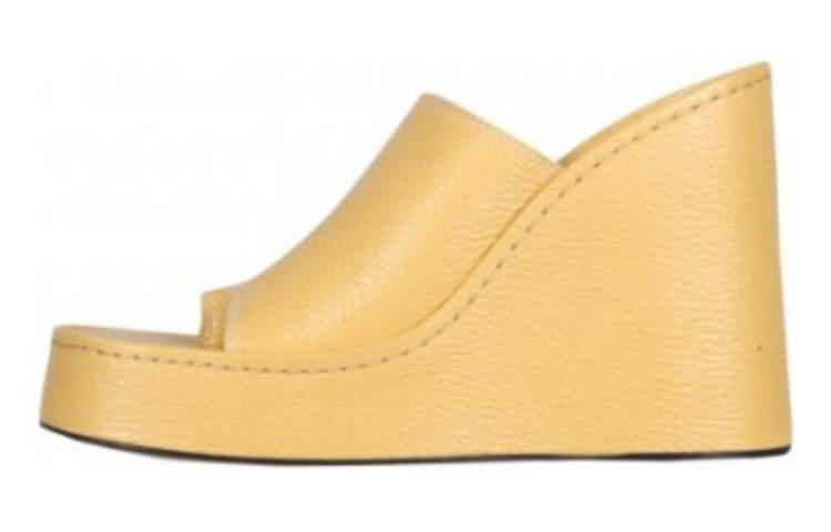 MIISTA Slide Slippers Women's Yellow
