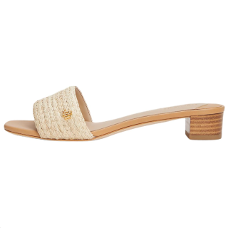 LAUREN RALPH LAUREN Slide Slippers Women's Beige