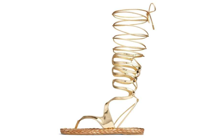Jimmy Choo Agave Fashion Sandal Women's Gold