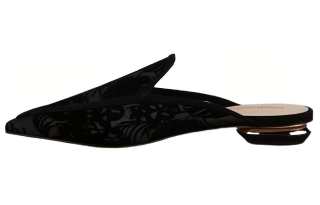 NICHOLAS KIRKWOOD TPR Sole Closed Toe Slippers Women's Black