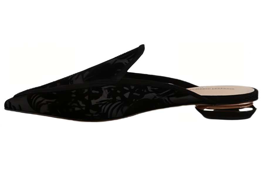 NICHOLAS KIRKWOOD TPR Sole Closed Toe Slippers Women's Black