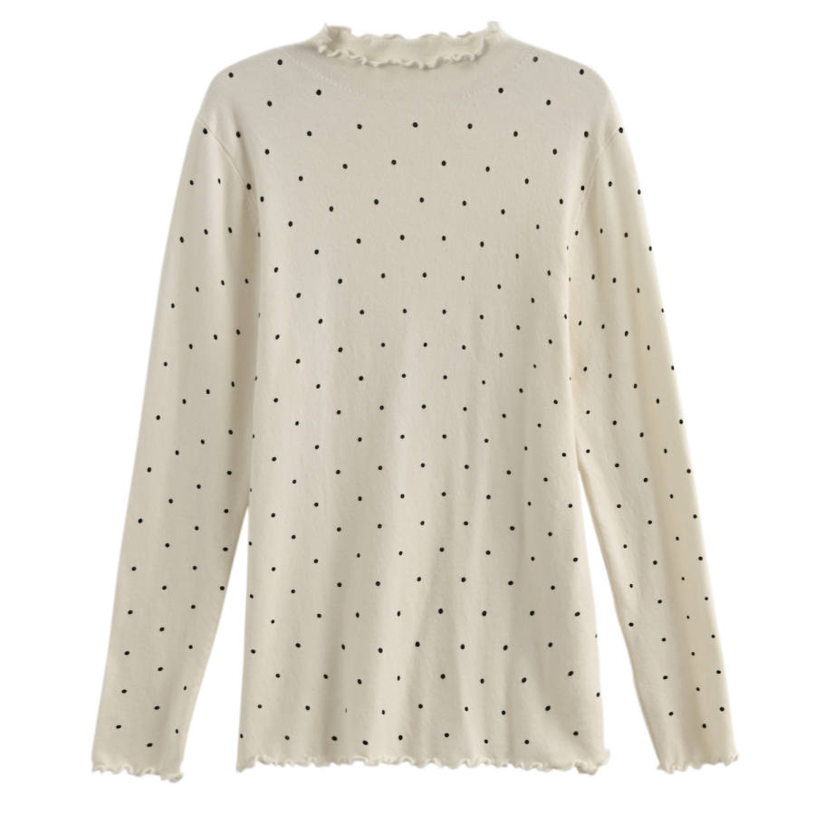 SNBL T Shirts Women's Stand Collar Moderate