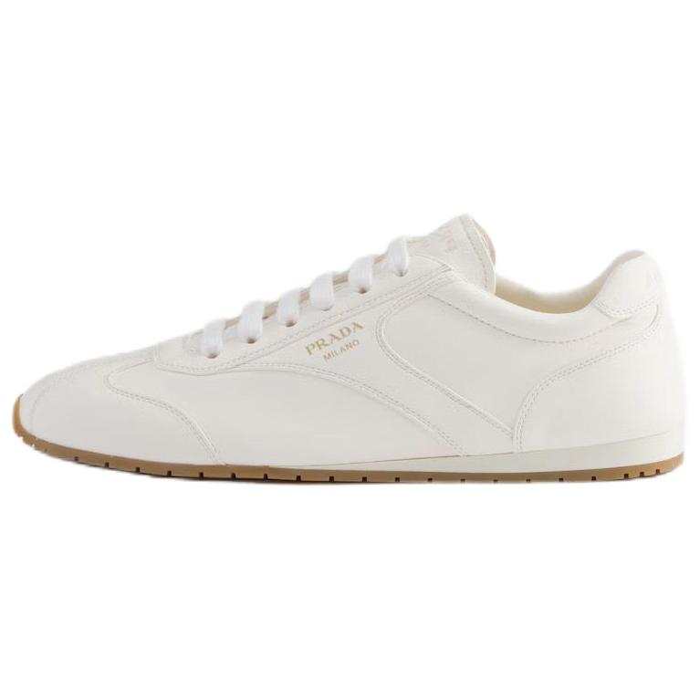 PRADA PRADA Low top Casual Shoes 2cm Women's Ivory