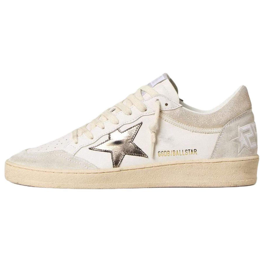Golden Goose Ball Star Low top Skateboard Shoes Women's White