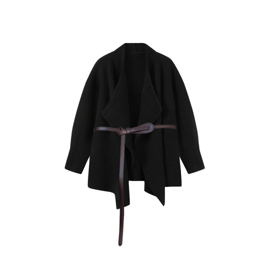 PAVLISOVA Two Piece Skirt Sets Women's Lapel Moderate Mid Length