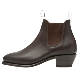 R.M.WILLIAMS Leather Chelsea Boots Men's Dark Brown