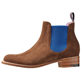 BARKER Castagnia Short Chelsea Boots Women's Umber