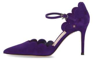 GIANVITO ROSSI Ariana D'Orsay 85mm Suede Pumps