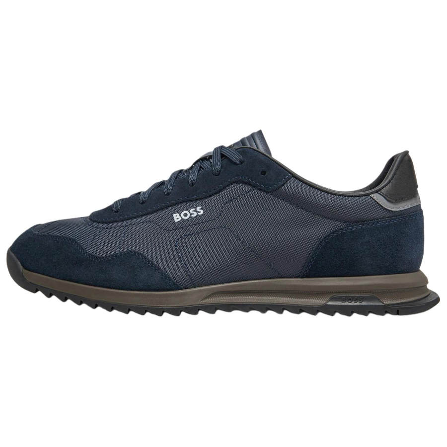 HUGO BOSS Low top Casual Shoes Men's Dark Blue