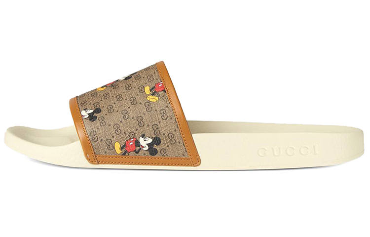GUCCI Disney x GUCCI Slide Slippers Men's Ebony
