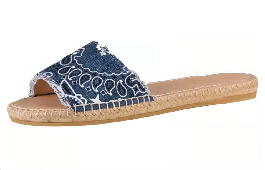 MC2 Saint Barth Slide Slippers Women's Blue