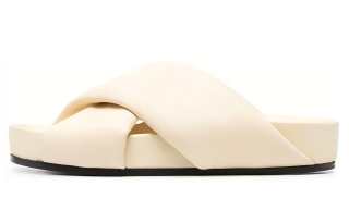 JIL SANDER Fashion Slippers Women's Cream White