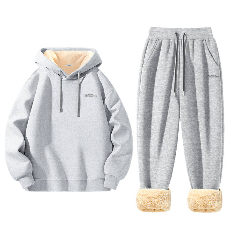 MINISO MINISO Fall Winter Sweatshirt Set Unisex