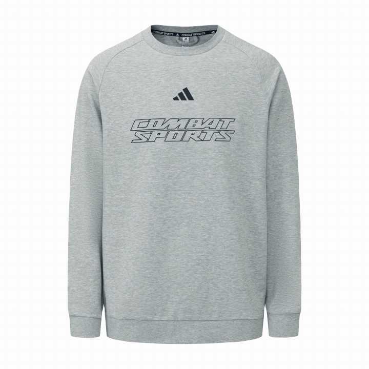 Adidas Adidas Sweatshirts Unisex Gray Crew Neck Moderate Regular