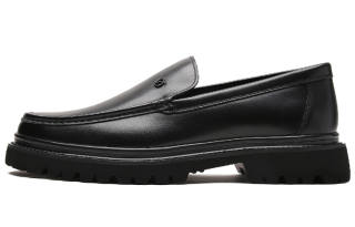 S.T.Dupont S. T.DUPONT Cow Leather Casual Shoes Men's Black