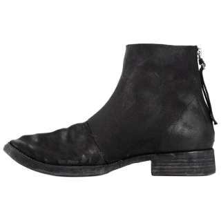 BORIS BIDJAN SABERI Leather Ankle Boots Men's Black