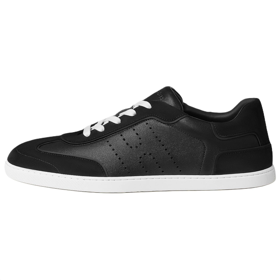 HERMES Match Low top Skateboard Shoes 1.7cm Men's Black