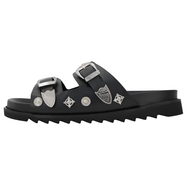 TOGA VIRILIS Slide Slippers Men's Black