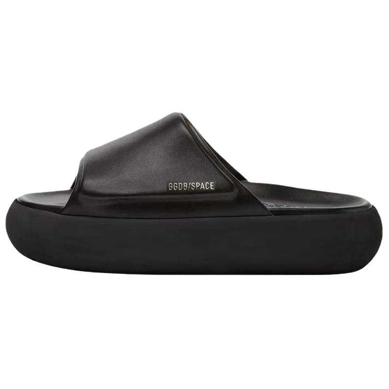 Golden Goose Space Star Slide Slippers Men's Black
