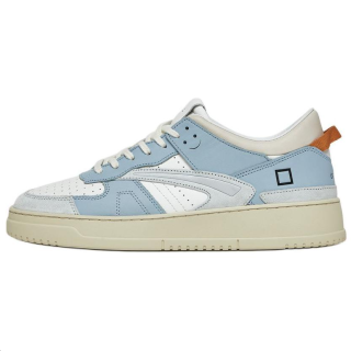 D.A.T.E. D.A.T.E Torneo Leather Low top Skateboard Shoes Men's Blue White