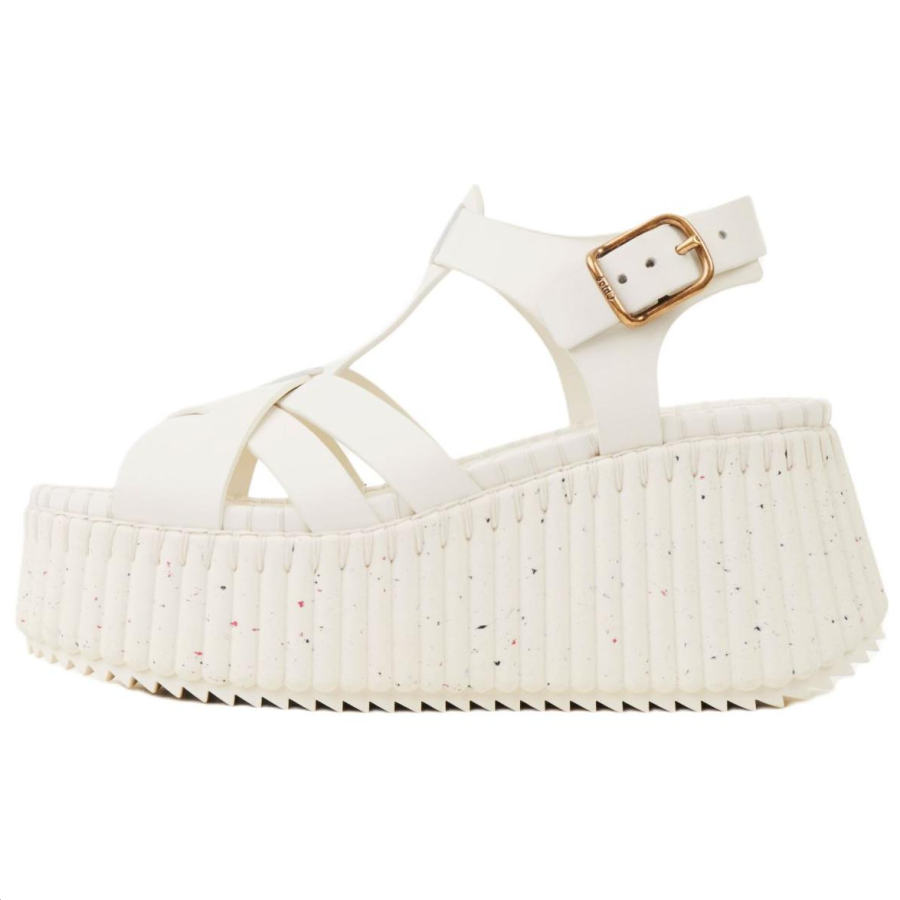 Chloé Chloé Nama Wedge Sandals Women's