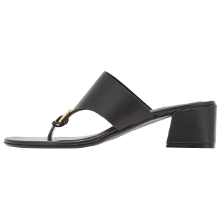ANCIENT GREEK SANDALS Flip Flops 5cm Women's Black