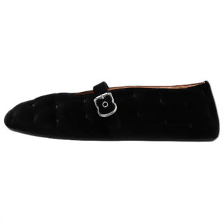 Alaia Suede Mary Jane Shoes Women's Black