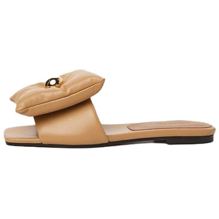 FLATTERED Rubber Slide Slippers 0.6cm Women's Brown