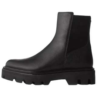 RAG&BONE Quinn Cow Leather Short Chelsea Boots 4cm Women's Black