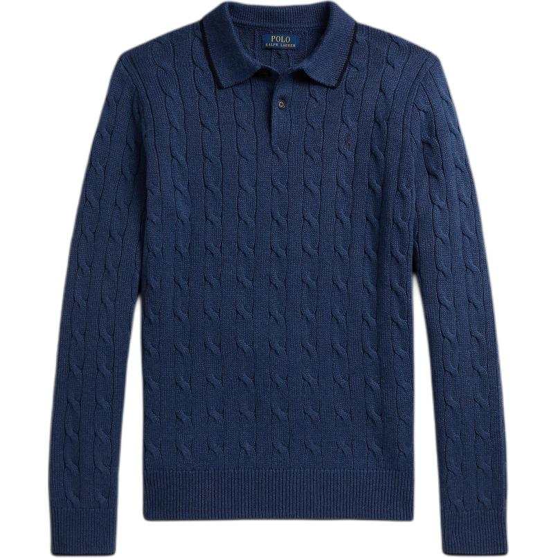 Polo Ralph Lauren cable-knit polo shirt