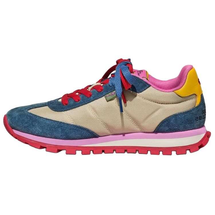 MARC JACOBS Casual Shoes Women's Low Top Beige/Blue/Red