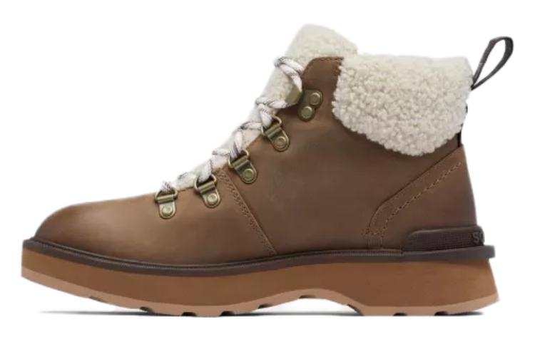 SOREL Leather Ankle Boots Women's Tawny