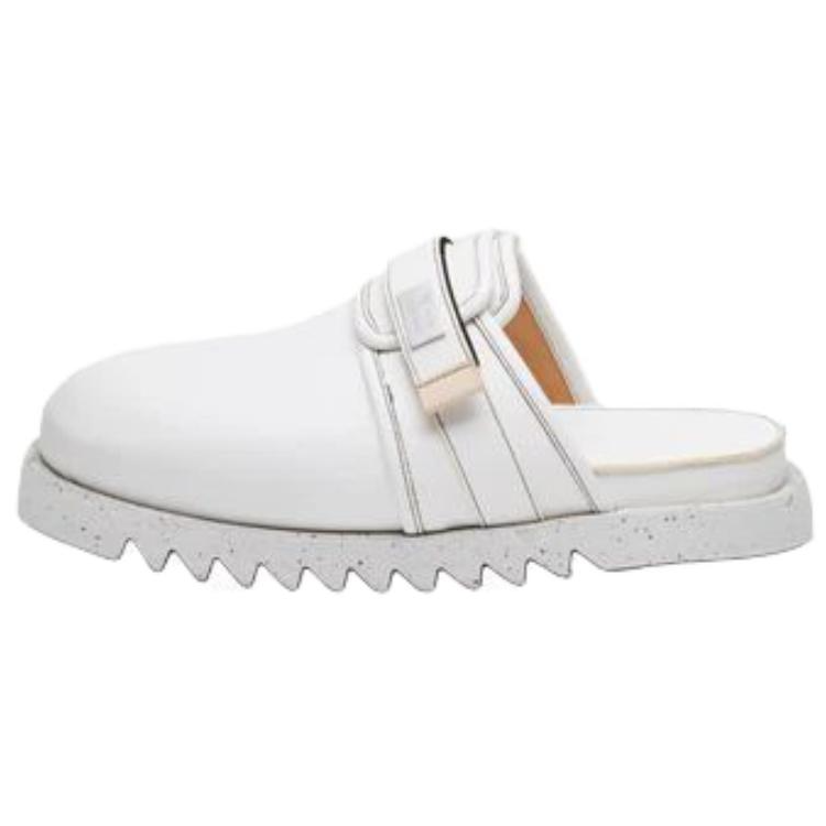 Marsèll Suicoke x Marsèll Metal Closed Toe Slippers Women's White
