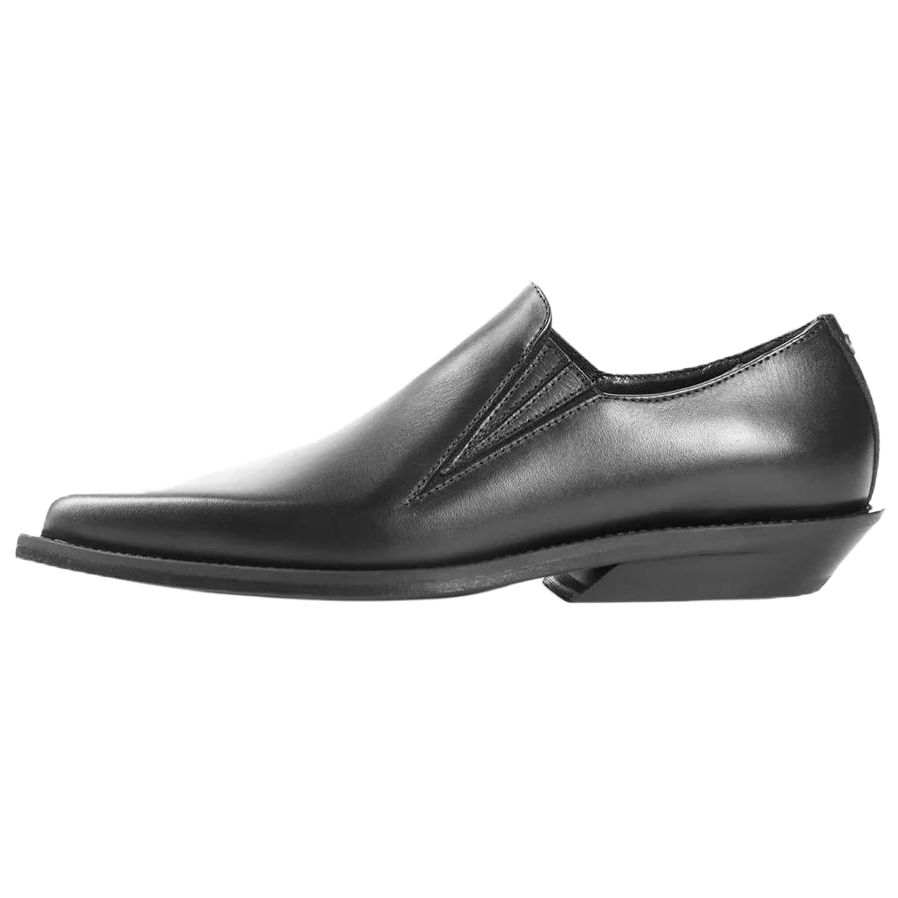 Ann Demeulemeester Makea Leather Casual Shoes Men's Black