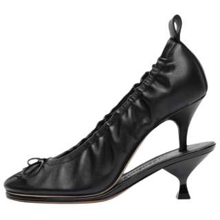 Jacquemus Leather High Heels 11cm Women's Black