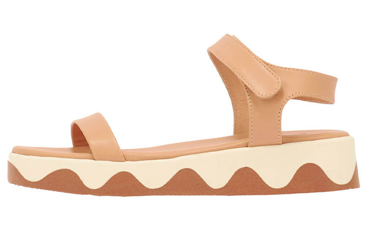 Ancient Greek Sandals Salamina Wave-detail Sandals