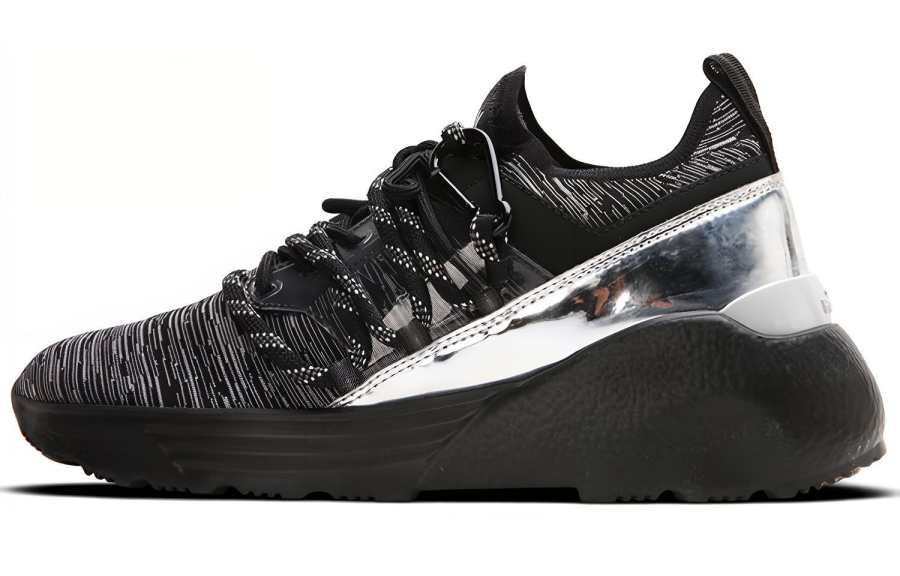 HOGAN Active One Comfortable Low top Sports Casual Shoes Men's Black