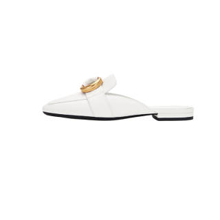 STELLA LUNA Closed Toe Slippers Women's White