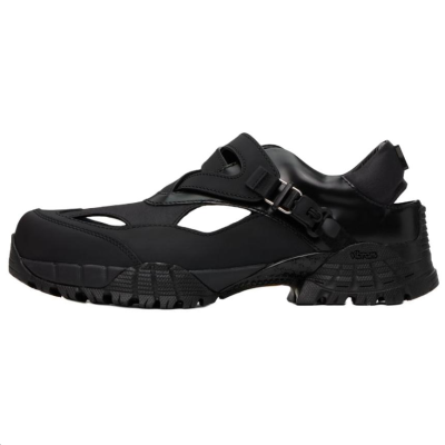 WOOYOUNGMI Leather River Trekking Shoes Men's Black