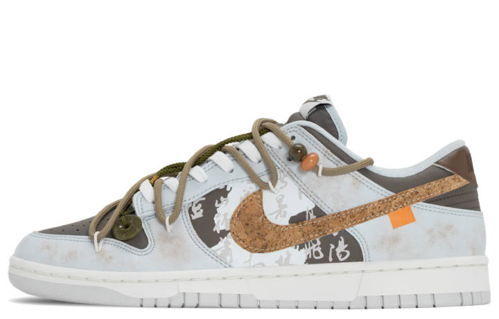 Nike Nike Dunk Peach Blossom Wonderland Abrasion Resistant Slip Resistant Abrasion Resistant Slip Resistant Low top