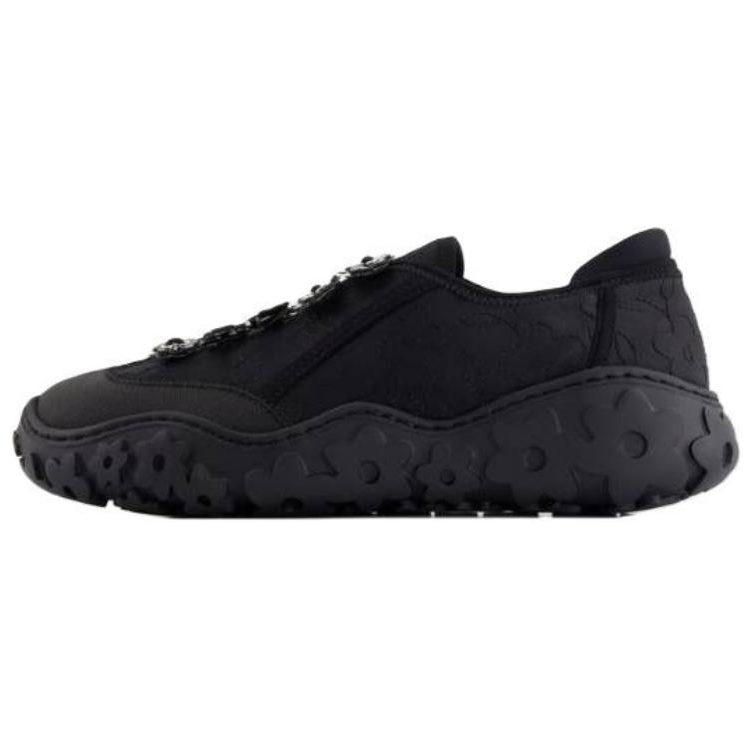 CECILIE BAHNSEN Alina Leather Low top Casual Shoes Women's Black