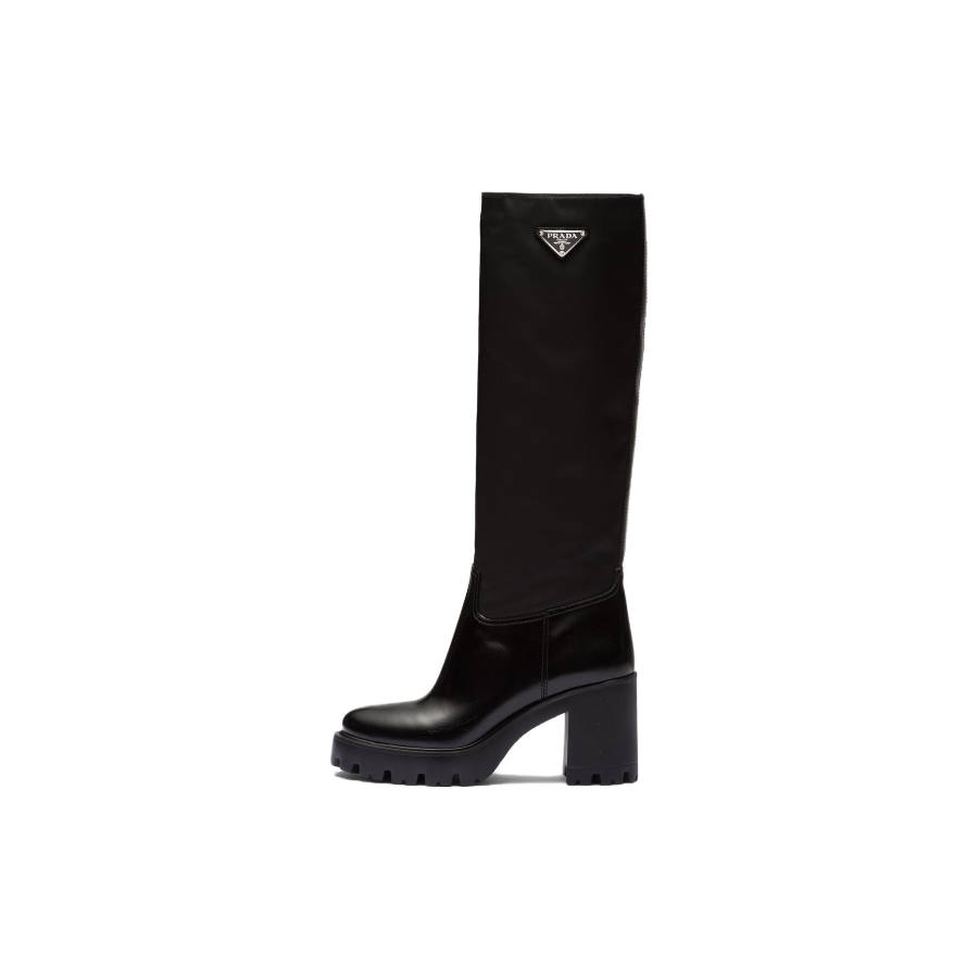 PRADA PRADA Re-Nylon Knee-high Boots