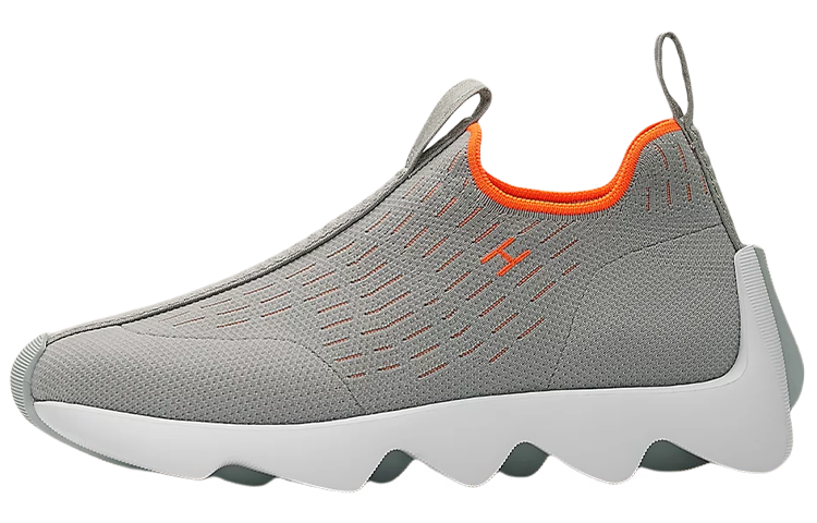 HERMES HERMES Eclair Low top Casual Shoes Women's Gray