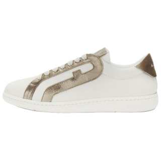 Furla Twist Leather Low top Skateboard Shoes Women's White